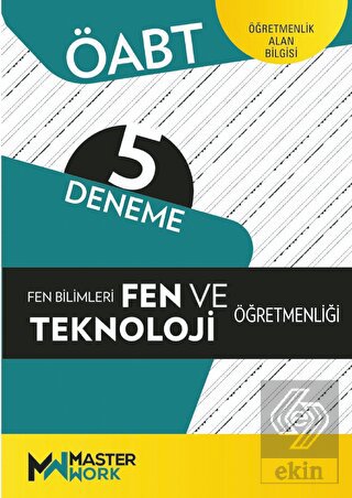 ÖABT Fen Bilimleri Fen ve Teknoloji Öğretmenliği 5