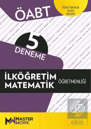 ÖABT İlköğretim Matematik Öğretmenliği 5 Deneme