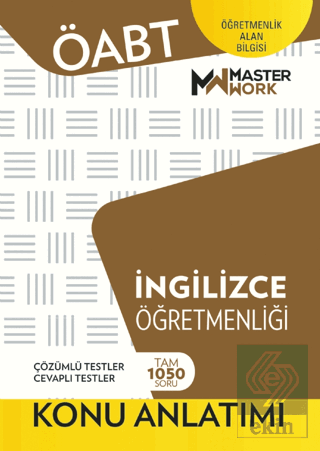 ÖABT İngilizce Öğretmenliği Konu Anlatımı