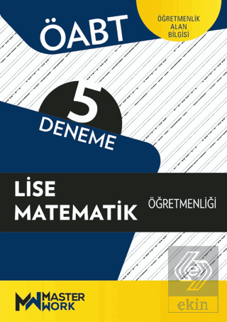ÖABT Lise Matematik Öğretmenliği 5 Deneme