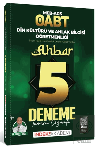 ÖABT MEB-AGS Din Kültürü ve Ahlak Bilgisi Ahbar 5 Deneme Çözümlü