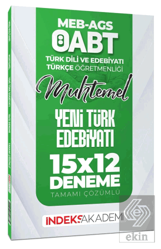 ÖABT MEB-AGS Muhtemel Türk Dili Edebiyatı-Türkçe Yeni Türk Edebiyatı 1