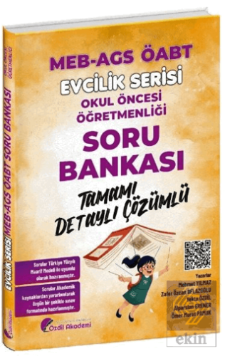 ÖABT MEB-AGS Okul Öncesi Öğretmenliği Soru Bankası Çözümlü