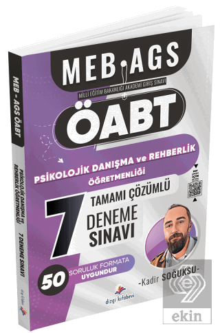 ÖABT MEB-AGS Psikolojik Danışma ve Rehberlik Öğretmenliği 7 Deneme Çözümlü