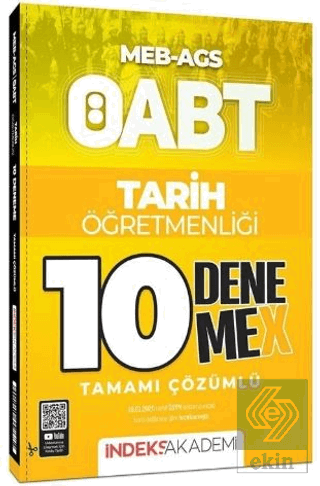 ÖABT MEB-AGS Tarih Öğretmenliği 10 Deneme X Çözümlü