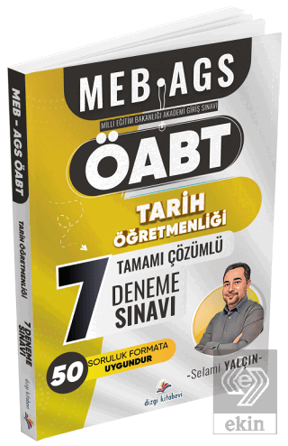 ÖABT MEB-AGS Tarih Öğretmenliği 7 Deneme Çözümlü
