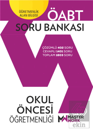 ÖABT Okul Öncesi Öğretmenliği Soru Bankası