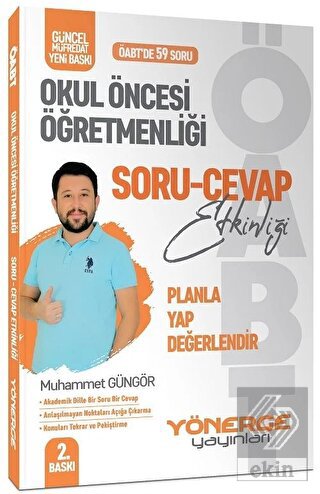 ÖABT Okul Öncesi Öğretmenliği Soru Cevap Etkinliği
