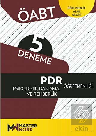 ÖABT - PDR - Psikolojik Danışma Ve Rehberlik Öğret