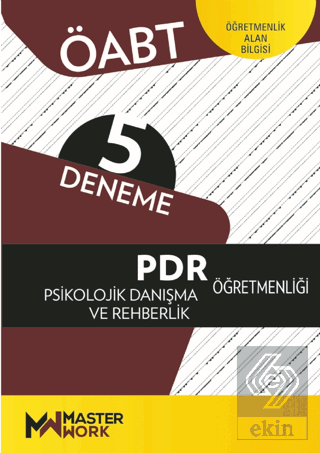 ÖABT - PDR - Psikolojik Danışma Ve Rehberlik Öğret