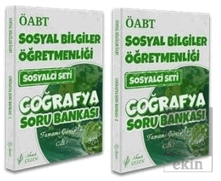 ÖABT Sosyal Bilgiler Öğretmenliği Coğrafya Soru Bankası Sosyalci Seti