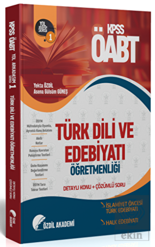 ÖABT Türk Dili ve Edebiyatı 1. Kitap Halk Edebiyat