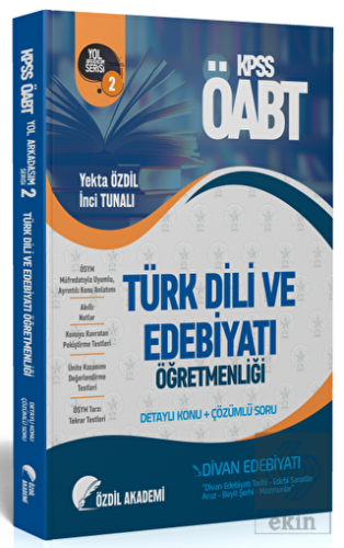 ÖABT Türk Dili ve Edebiyatı 2. Kitap Divan Edebiya