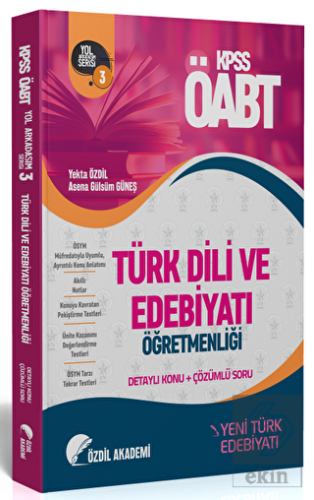 ÖABT Türk Dili ve Edebiyatı 3. Kitap Yeni Türk Ede