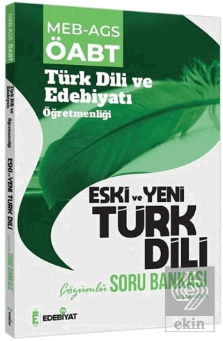 ÖABT Türk Dili ve Edebiyatı Eski ve Yeni Türk Dili Soru Bankası Çözümlü