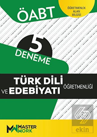 Öabt - Türk Dili Ve Edebiyatı Öğretmenliği - 5 Den