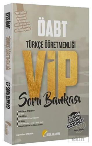 ÖABT Türkçe Öğretmenliği VIP Soru Bankası Çözümlü