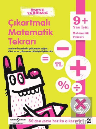 Ödeve Yardımcı Çıkartmalı Matematik Tekrarı