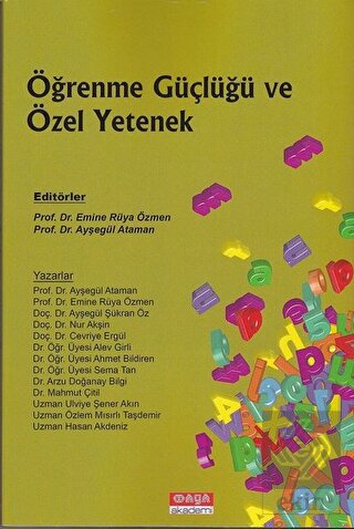 Öğrenme Güçlüğü ve Özel Yetenek
