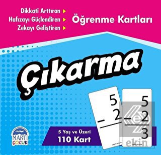 Öğrenme Kartları - Çıkarma