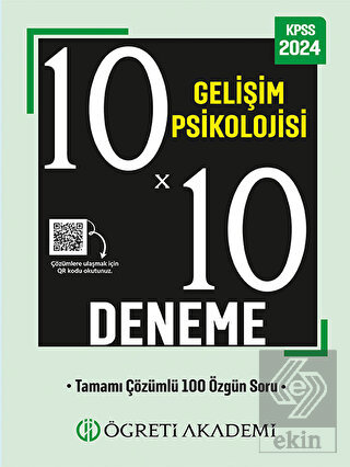 Öğreti Akademi 10X10 Gelişim Psikolojisi Deneme