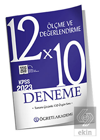 Öğreti Akademi 10X10 Ölçme Ve Değerlendirme Deneme