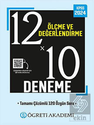 Öğreti Akademi 10X10 Ölçme Ve Değerlendirme Deneme