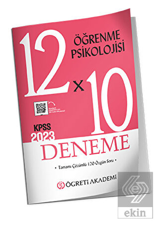 Öğreti Akademi 12X10 Öğrenme Psikolojisi Deneme