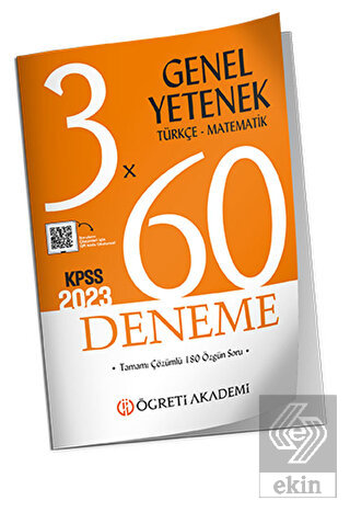 Öğreti Akademi 3X60 Genel Yetenek Deneme (Türkçe-m
