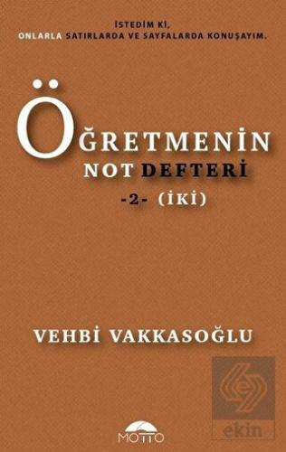 Öğretmenin Not Defteri 2 (İki)