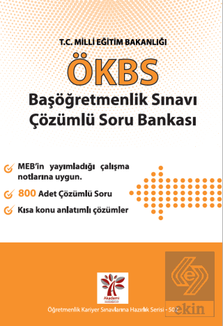 ÖKBS Başöğretmenlik Sınavı Çözümlü Soru Bankası Ak