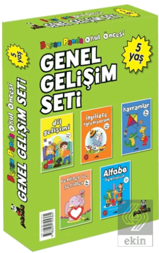 Okul Öncesi 5 Yaş Genel Gelişim Seti (5 Kitap Takı