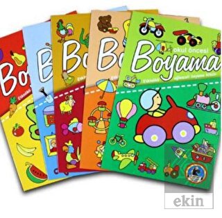 Okul Öncesi Boyama - Etkinlikli Eğlenceli Dev Boya