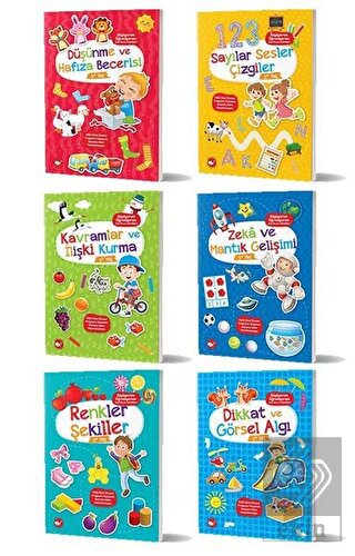 Okul Öncesi Büyüyorum Öğreniyorum Seti (6 Kitap Ta