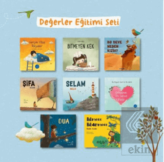 Okul Öncesi Değerler Seti 8 Kitap
