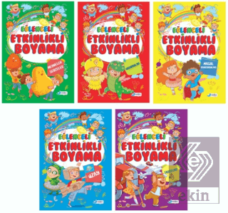 Okul Öncesi Eğitici Etkinlikli Boyama Seti