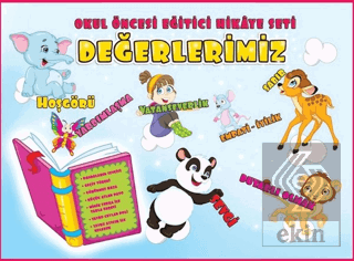 Okul Öncesi Eğitici Hikaye Seti: Değerlerimiz (15 