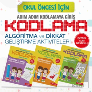 Okul Öncesi İçin Adım Adım Kodlamaya Giriş (3 Kita