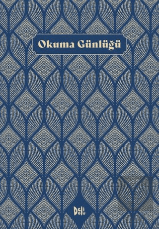 Okuma Günlüğü (Motifli - Lacivert)