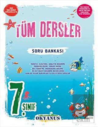 Okyanus 7.Sınıf Tüm Dersler Soru Bankası