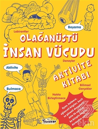 Olağanüstü İnsan Vücudu Aktivite Kitabı