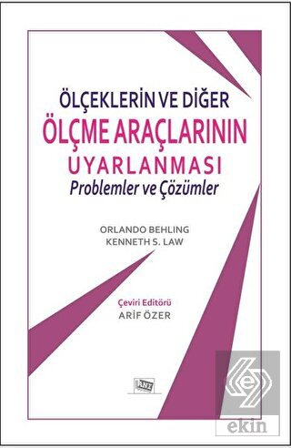 Ölçeklerin ve Diğer Ölçme Araçlarının Uyarlanması