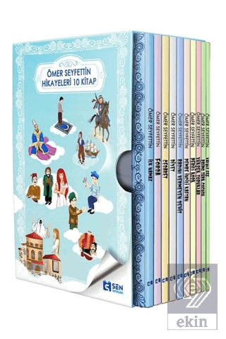 Ömer Seyfettin Hikayeleri (10 Kitap Takım Kutulu)