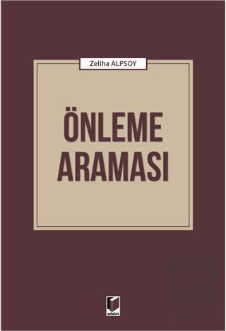 Önleme Araması