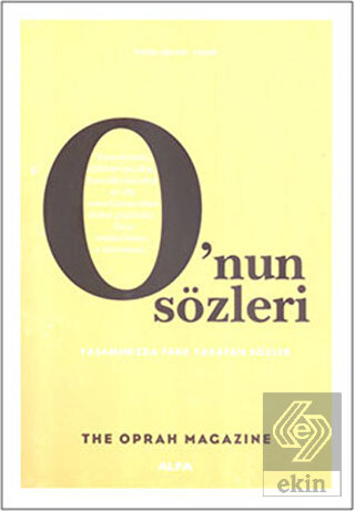 O\'nun Sözleri