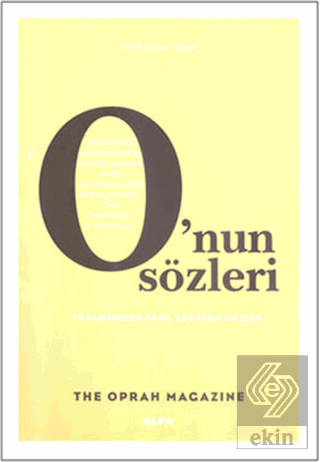 O\'nun Sözleri