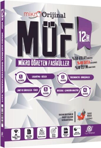 Orijinal Mikro 12. Sınıf Matematik MÖF Mikro Öğreten Fasiküller