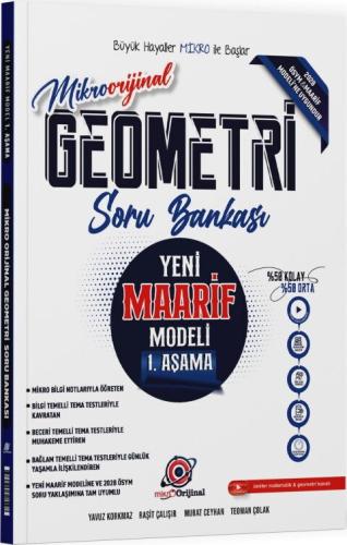 Orijinal Mikro Geometri Maarif Model 1. Aşama Soru Bankası