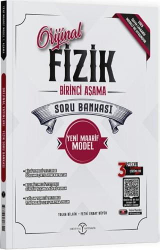 Orijinal Yayınları Fizik Maarif Birinci Aşama Soru Bankası