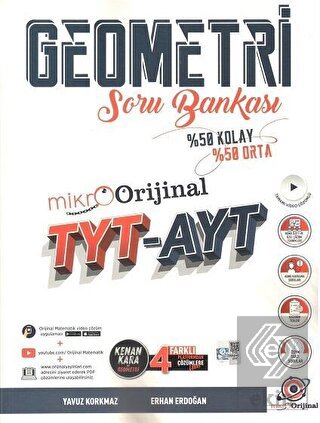 Orijinal Yayınları TYT AYT Geometri Mikro Soru Ban